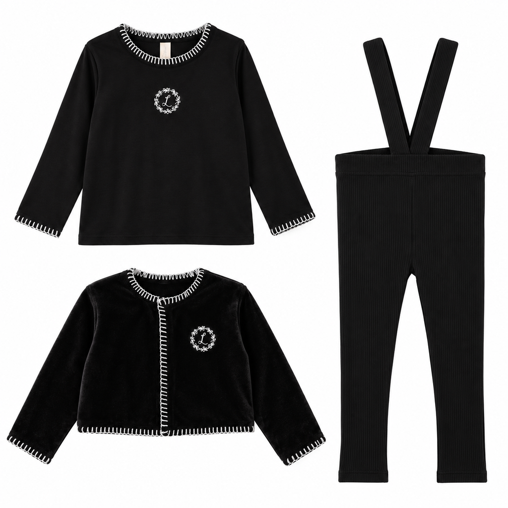 Lilette Velour Cardigan Lounge Set - FW26 -