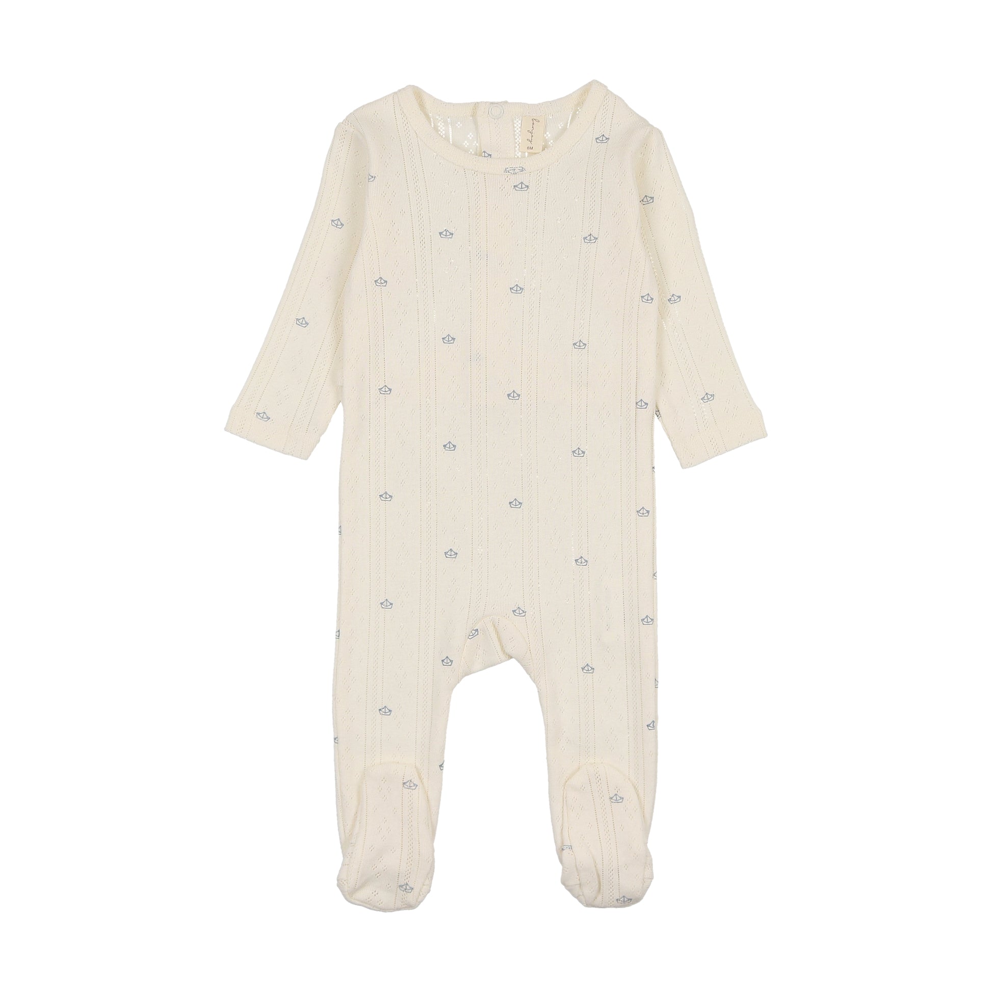 Bonjoy Printed Pointelle Footie 3-Piece Set - SS25 -