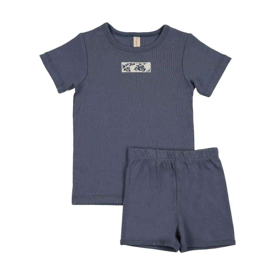 Bonjoy Abstract Vine Short Sleeve Set - SS26 -