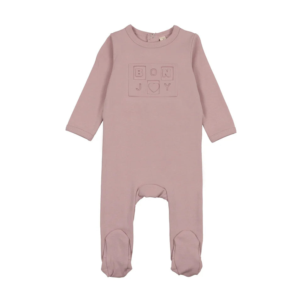 Bonjoy Embossed Bonjoy Footie - SS26 -