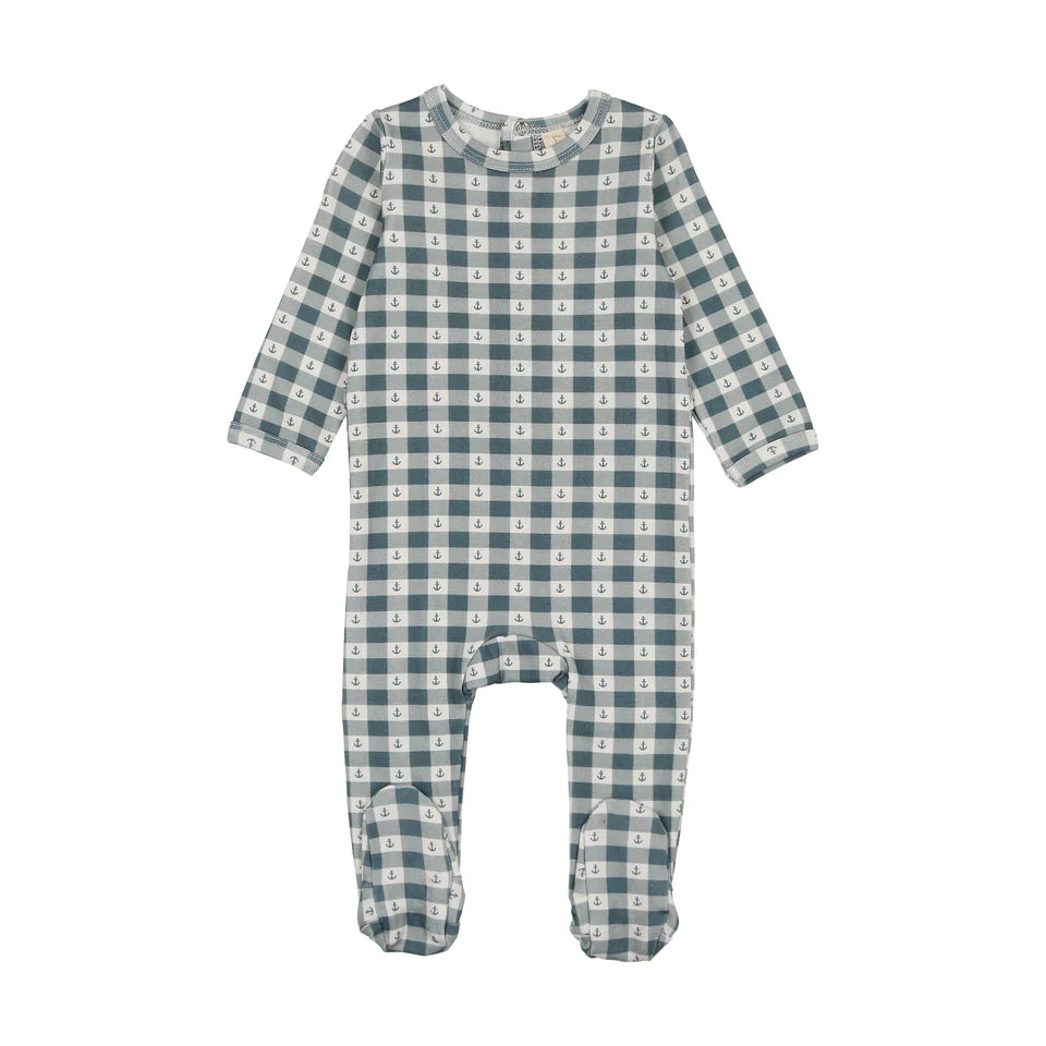 Bonjoy Checkered Charm Footie - SS26 -