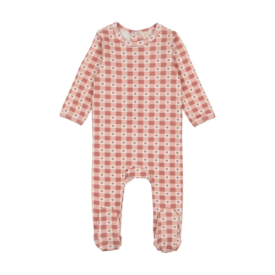 Bonjoy Checkered Charm Footie - SS26 -