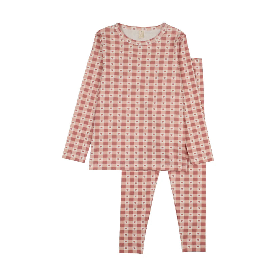 Bonjoy Checkered Charm Pajamas - SS26 -