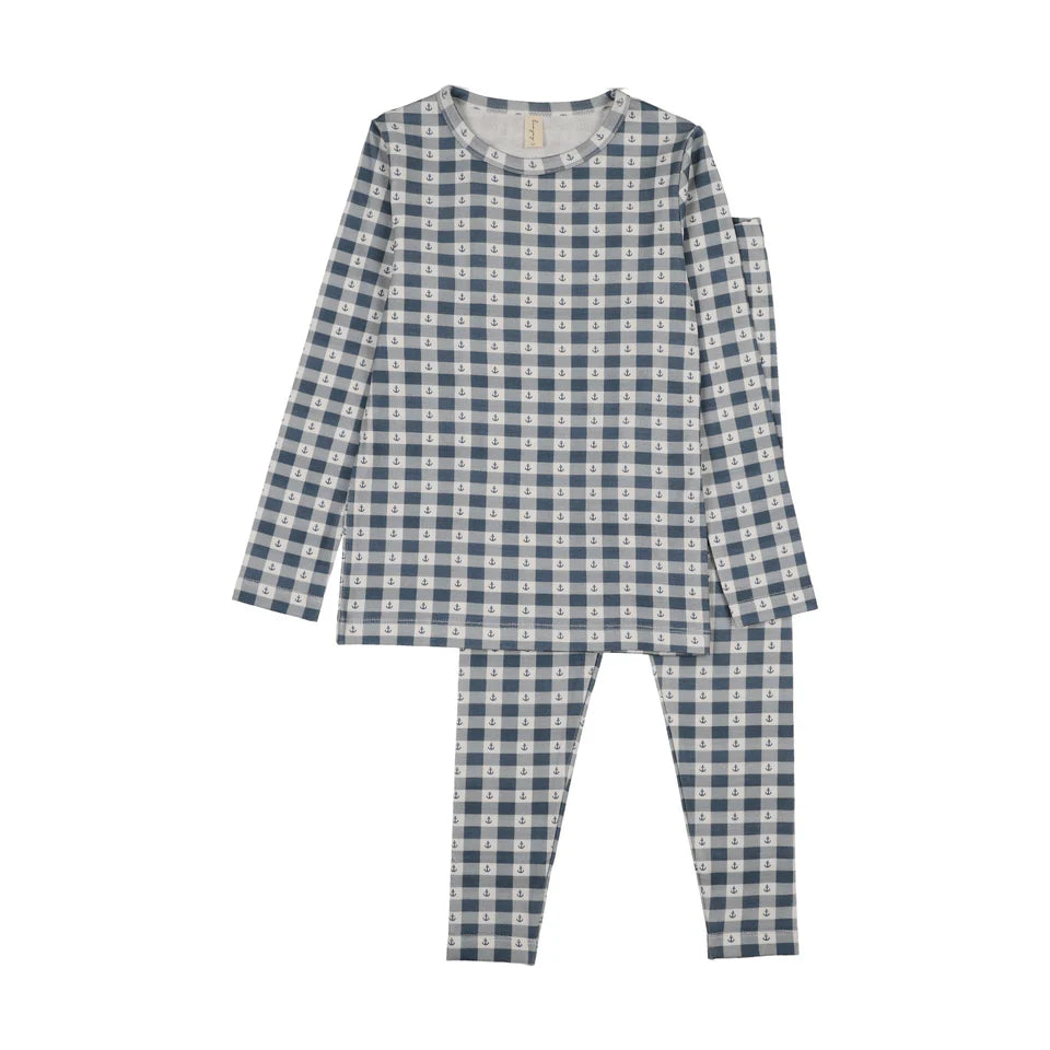 Bonjoy Checkered Charm Pajamas - SS26 -