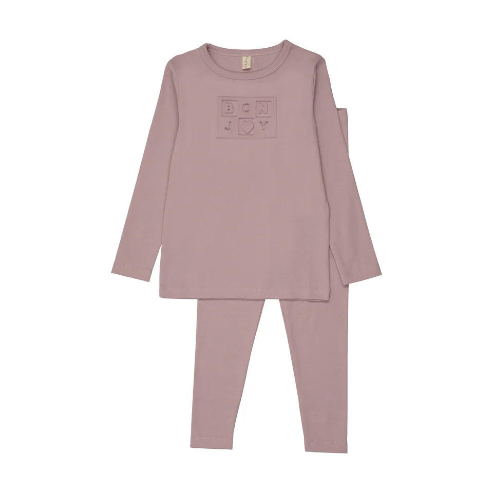 Bonjoy Embossed Bonjoy Pajamas - SS26 -