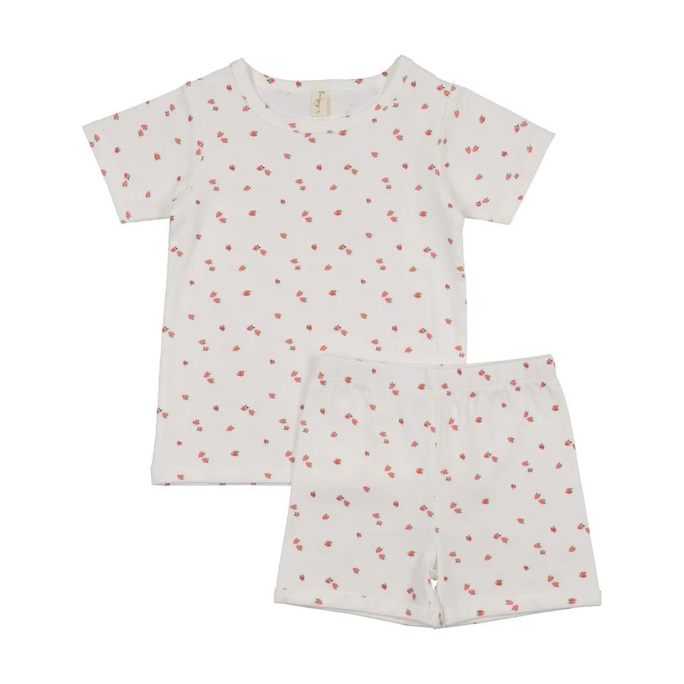 Bonjoy Tiny Fruits Short Sleeve Set - SS26 -