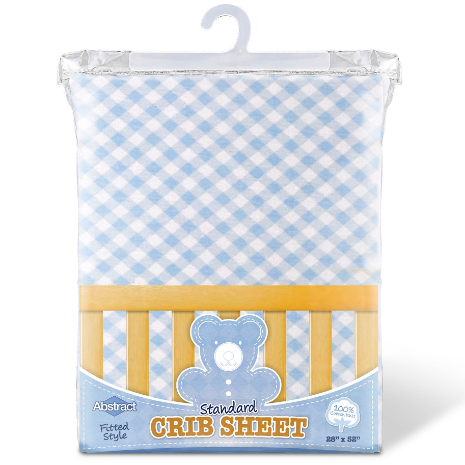 Abstract Checked Crib Sheet -