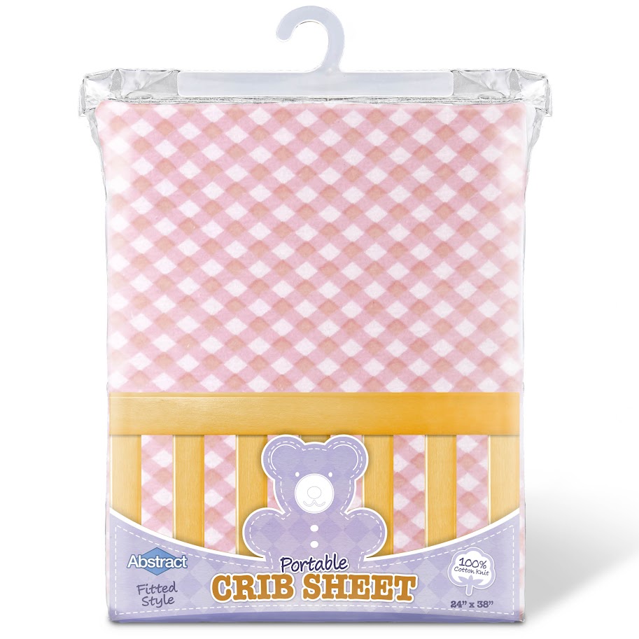 Abstract Checked Crib Sheet -