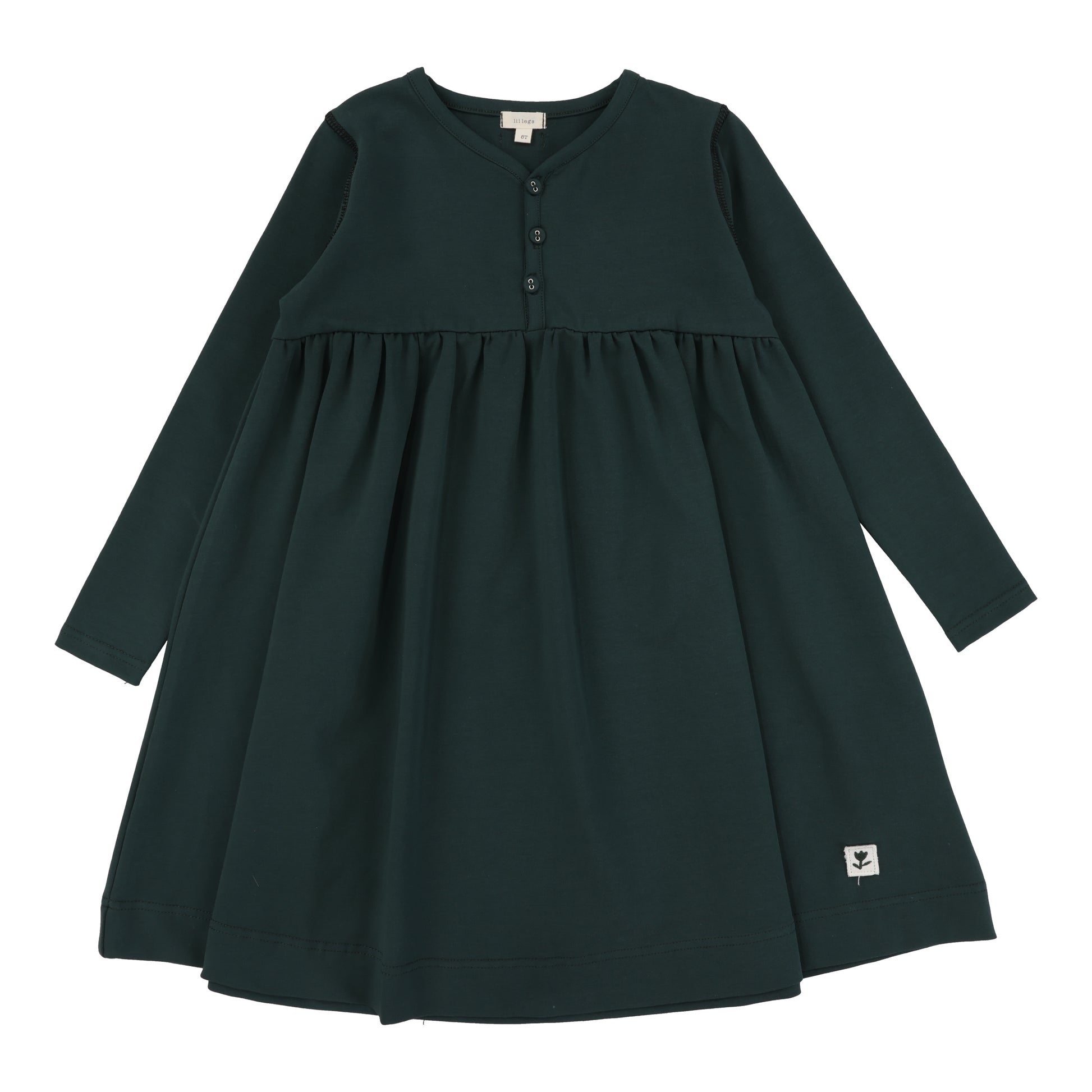 Lil Legs Contrast Stitch Dress - FW25 -