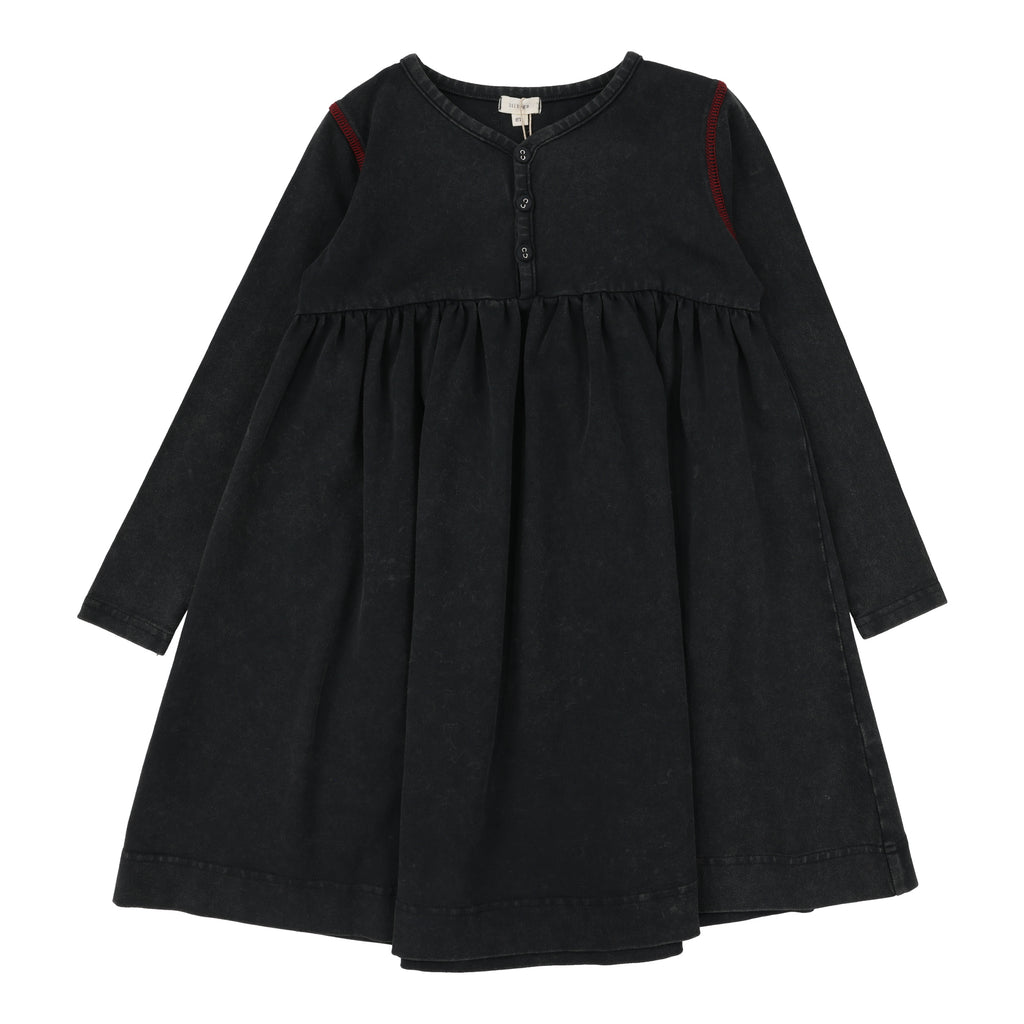 Lil Legs Contrast Stitch Dress - FW25 -