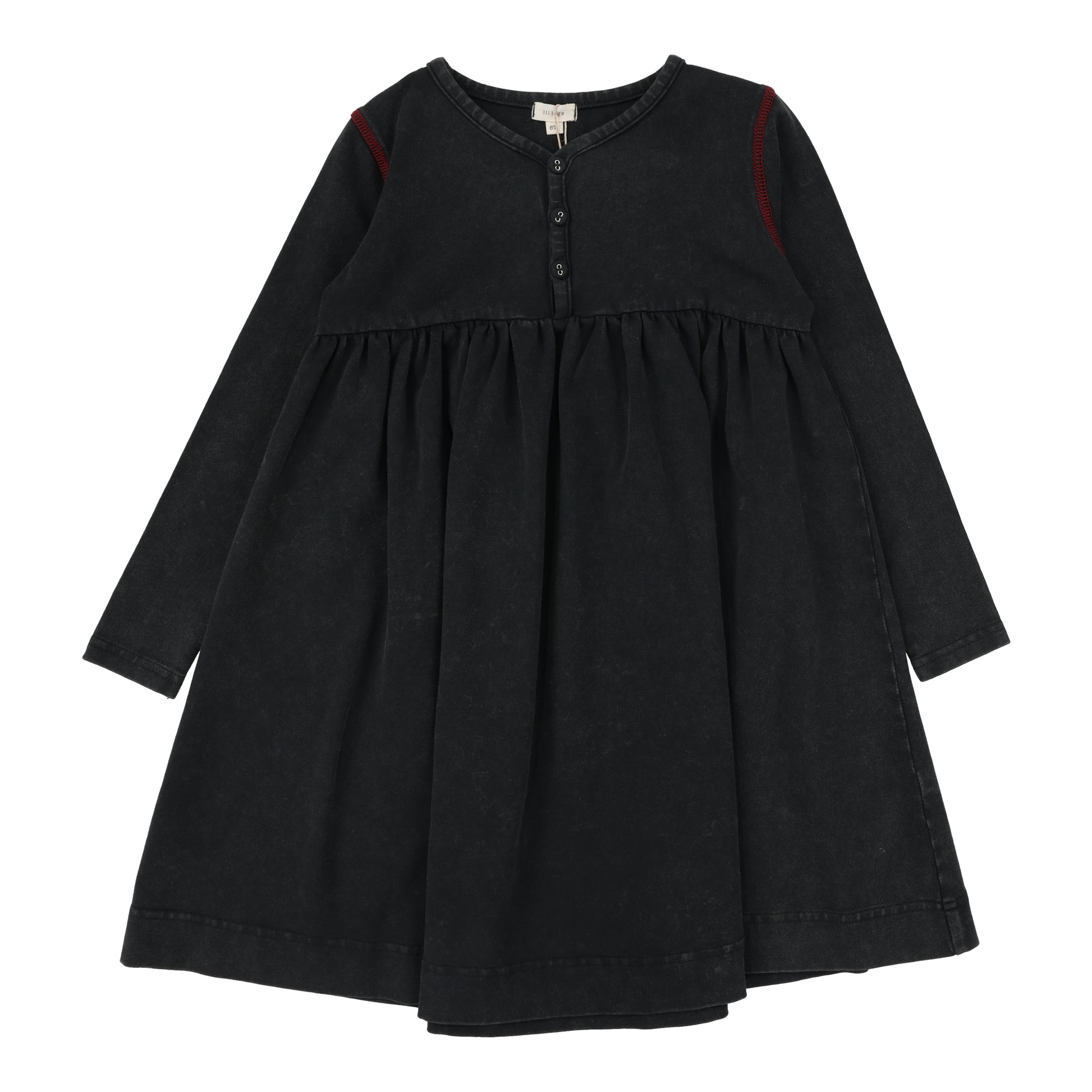 Lil Legs Contrast Stitch Dress - FW25 -