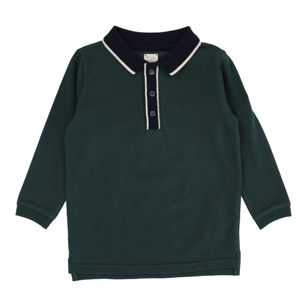Lil Legs Contrast Trim Polo - FW25 -