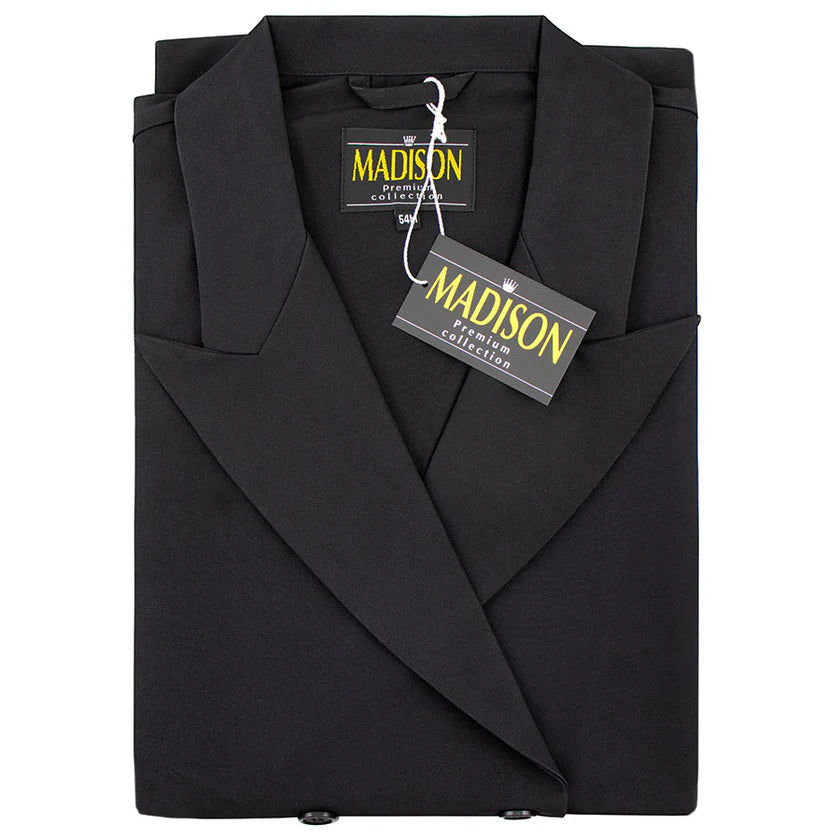 Madison Chalat W/ Shoulder Pads - Double Breasted -