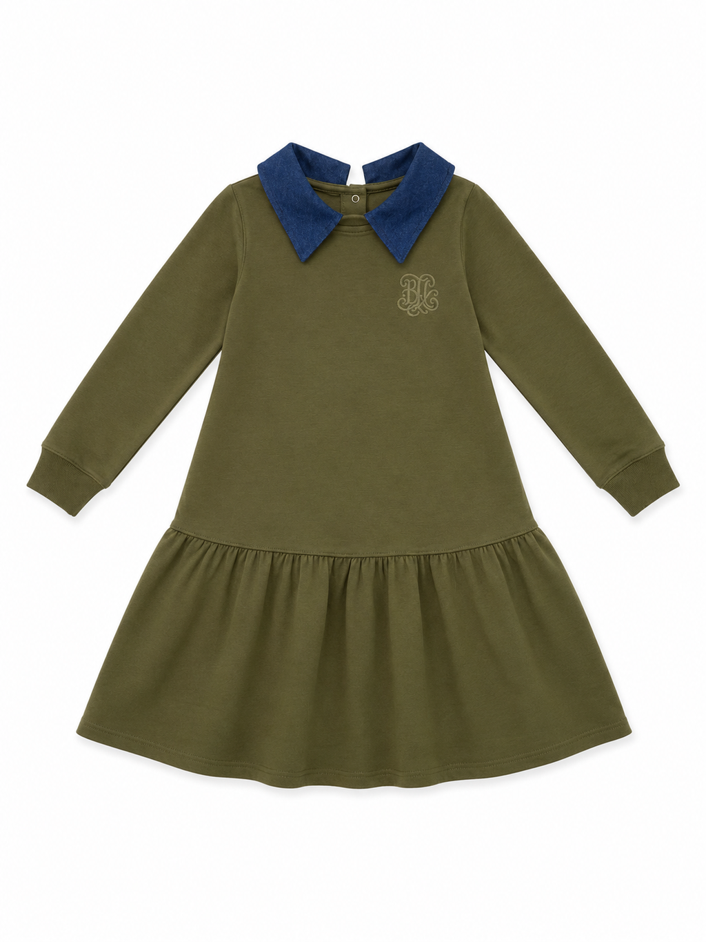Jolie Enfants Chambray Collar Dress - FB2363 - FW26 -