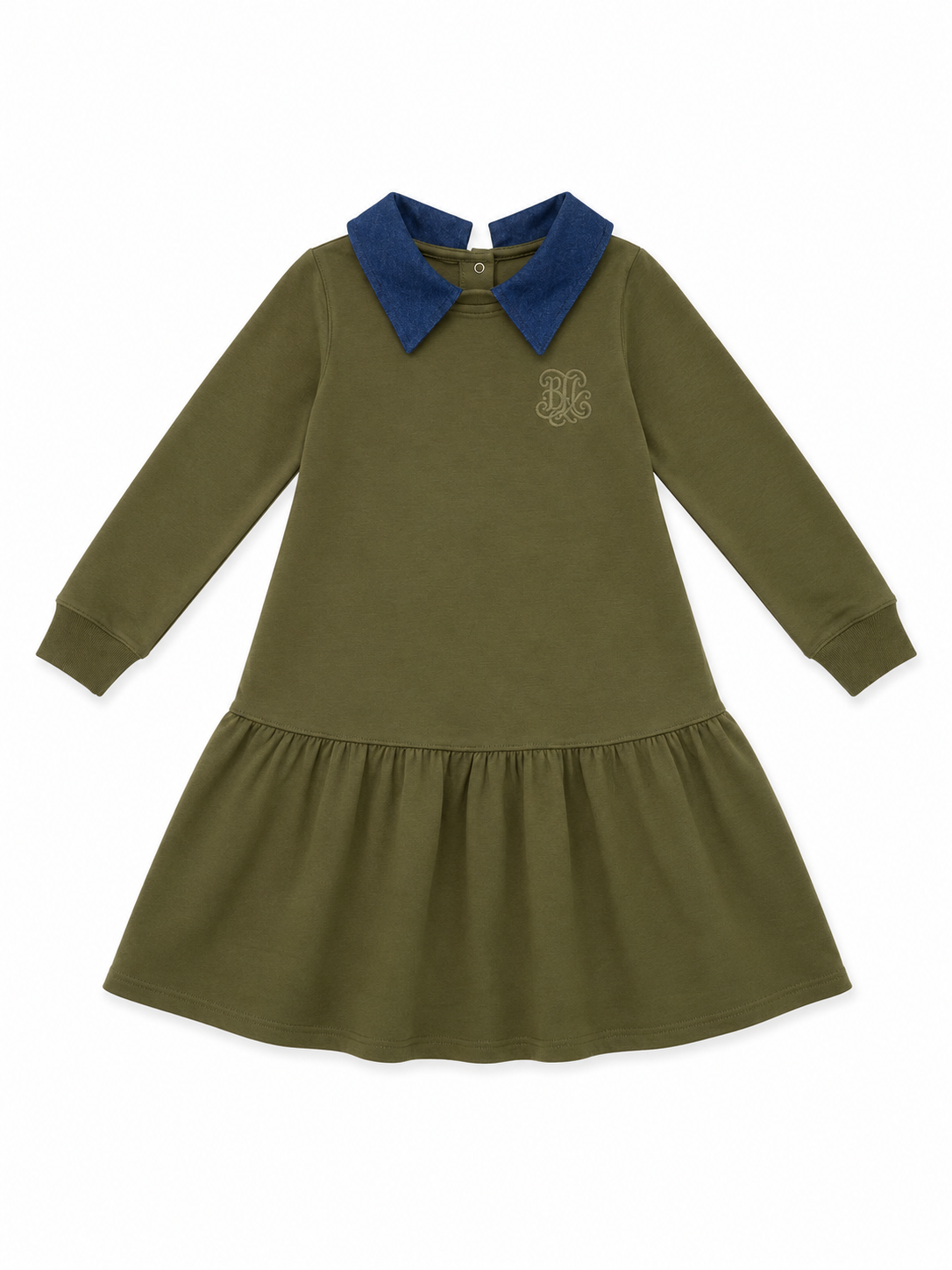 Jolie Enfants Chambray Collar Dress - FB2363 - FW26 -