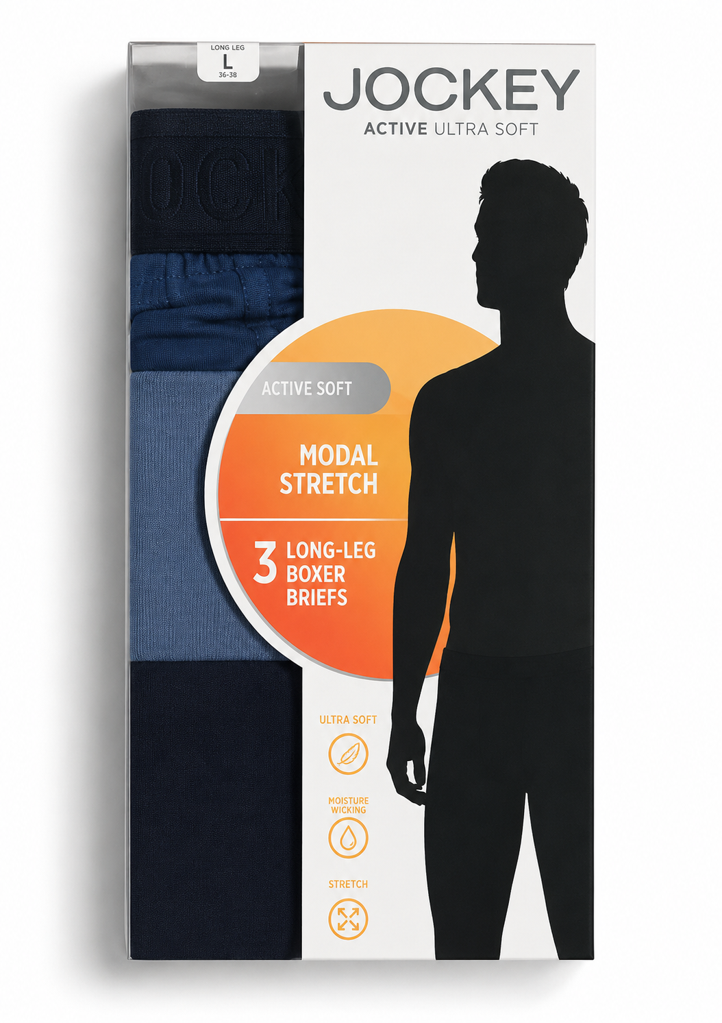 Jockey�� Staycool+�� Midway�� Boxer Brief - 3 Pack