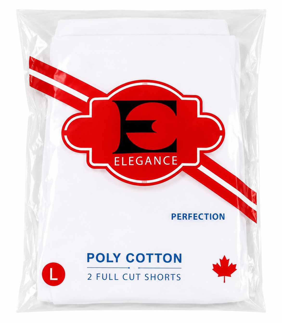 Elegance Long Boxers - Chassidish Rabbeinu Tam Gatches - Cotton/Poly - 2 Pack -
