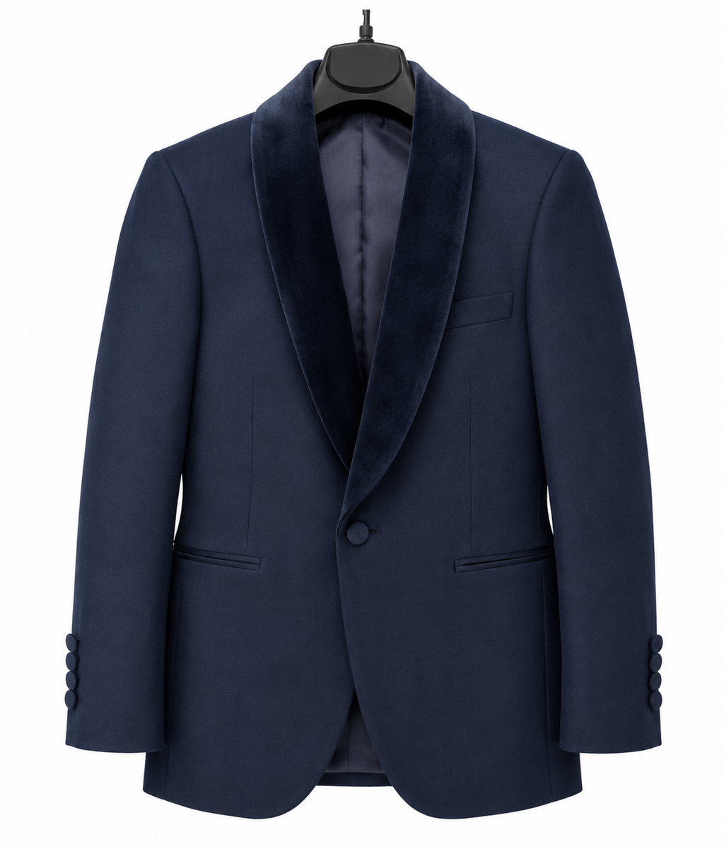Armando Martilo Wool/Velvet Jacket - F689 -