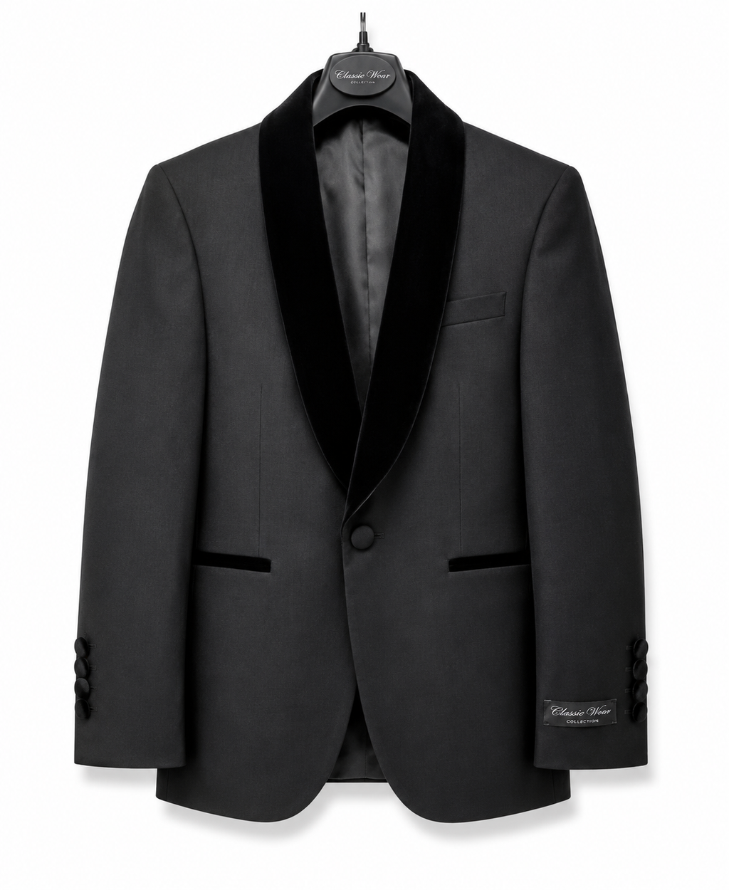 Armando Martilo Wool/Velvet Jacket - F689 -