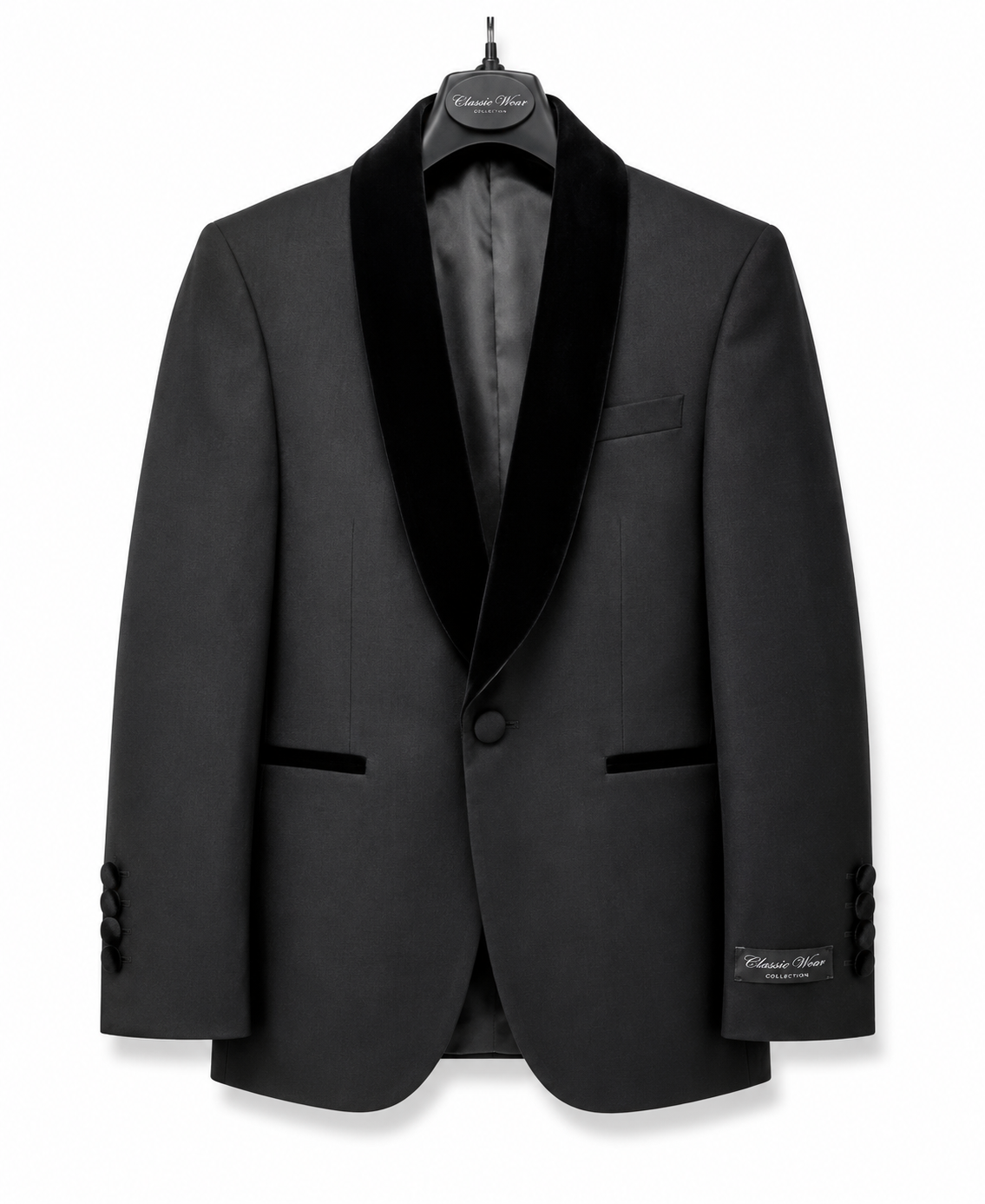 Armando Martilo Wool/Velvet Jacket - F689 -