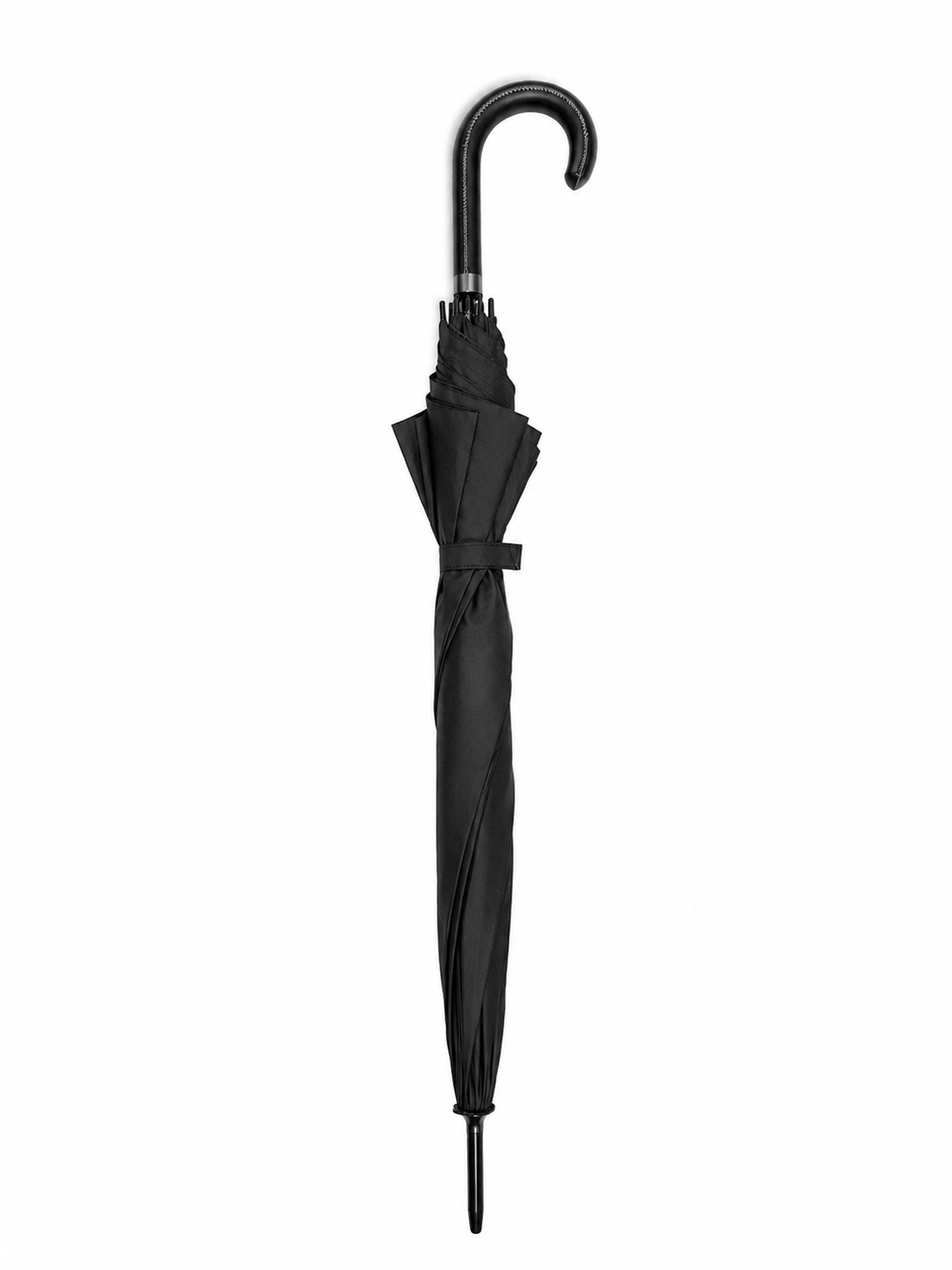 Susino Leather Handle 46" Auto-Open Umbrella