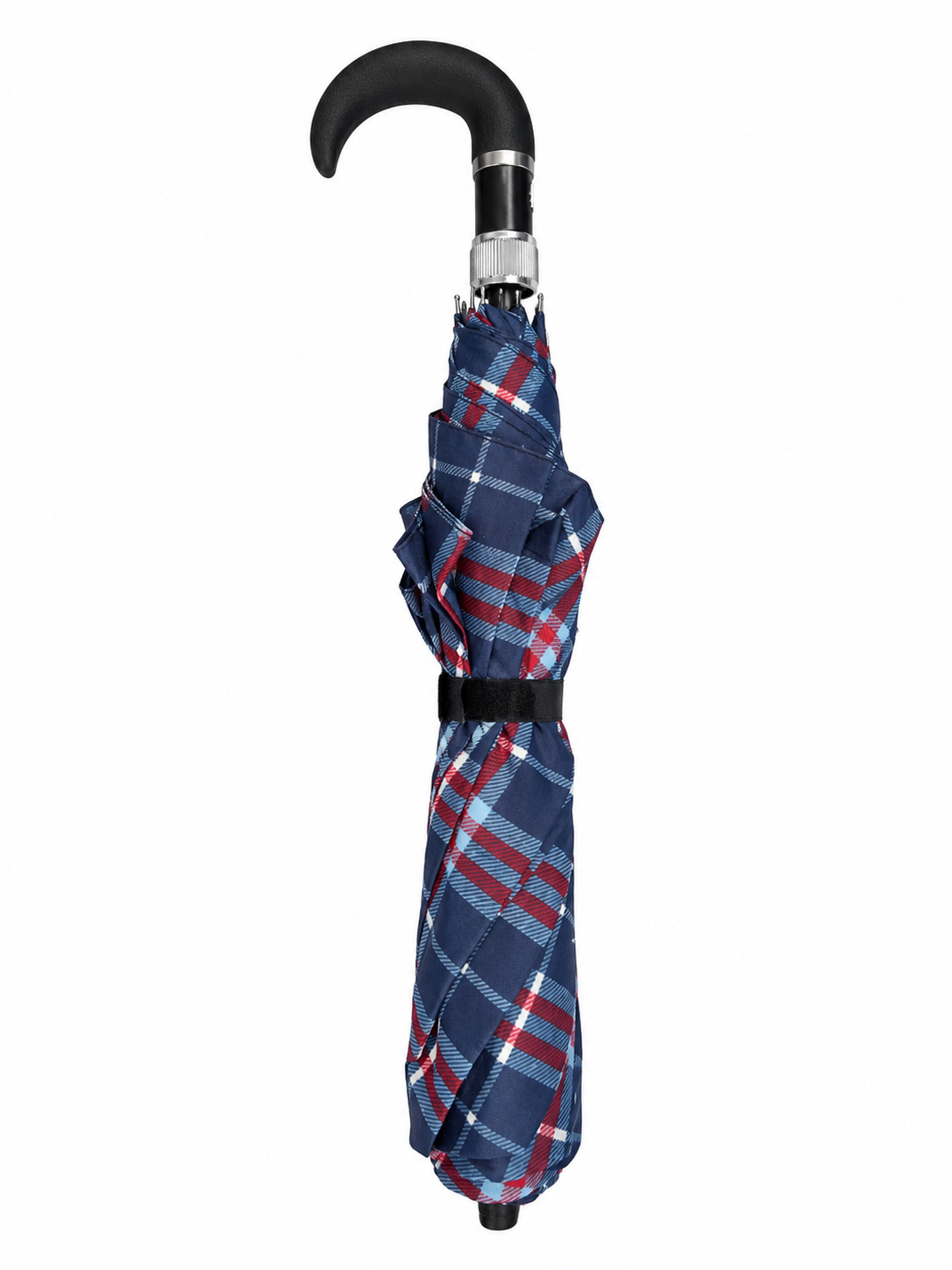 Plaid Folding Umbrella