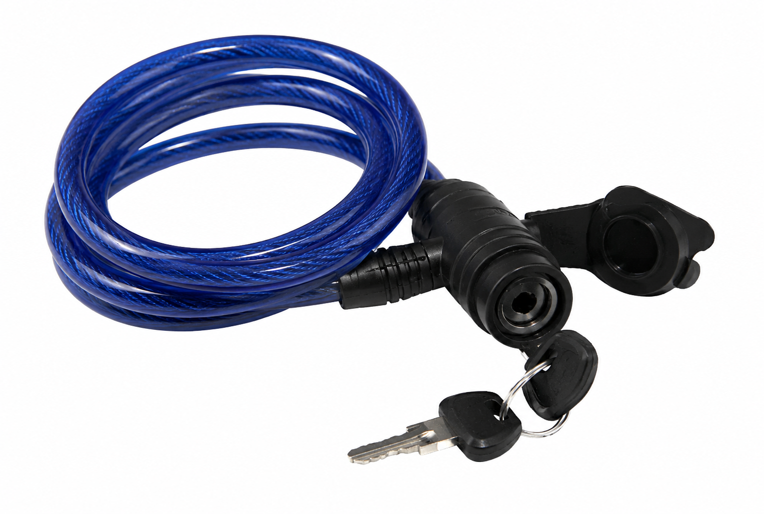 Trisonic 60" Bike Lock W/ Keys - Assorted Colors