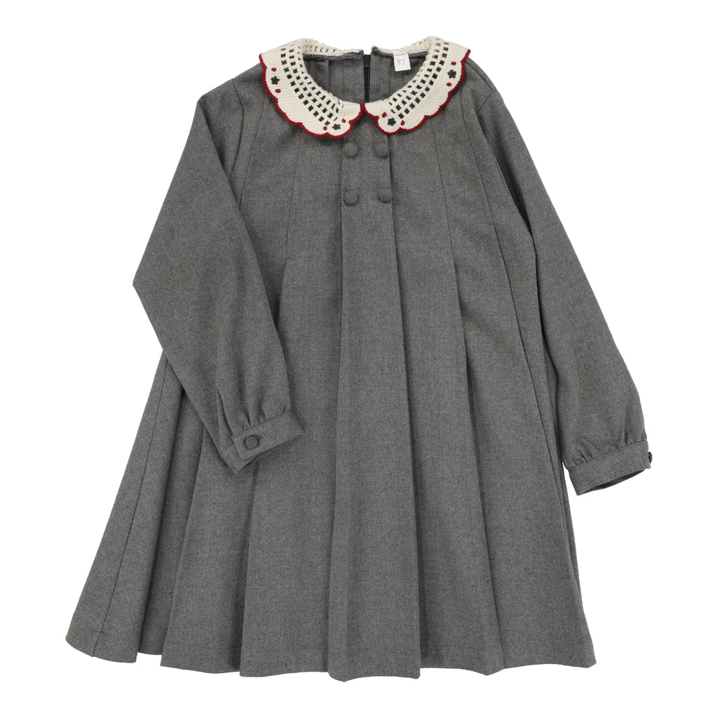 Analogie Crochet Collar Dress - FW25 -