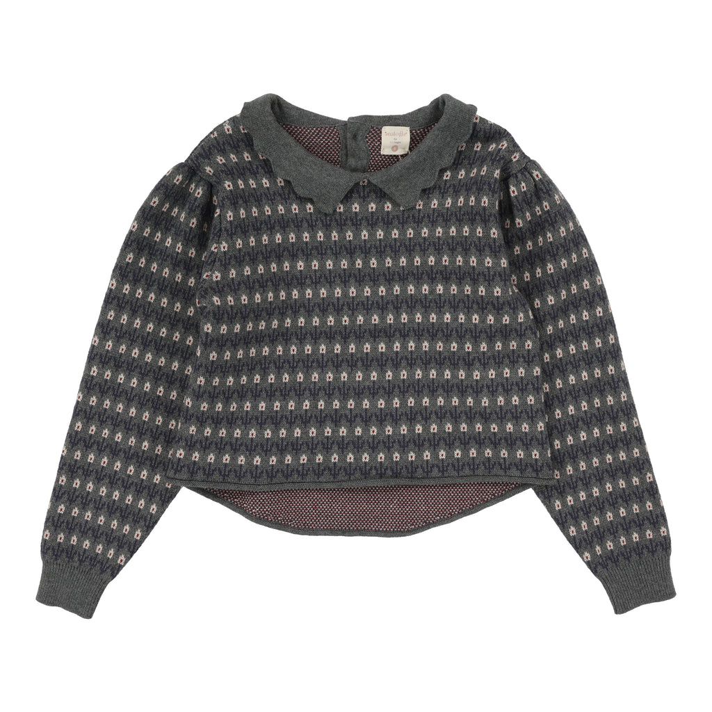 Analogie Floral Knit Sweater - FW25 -
