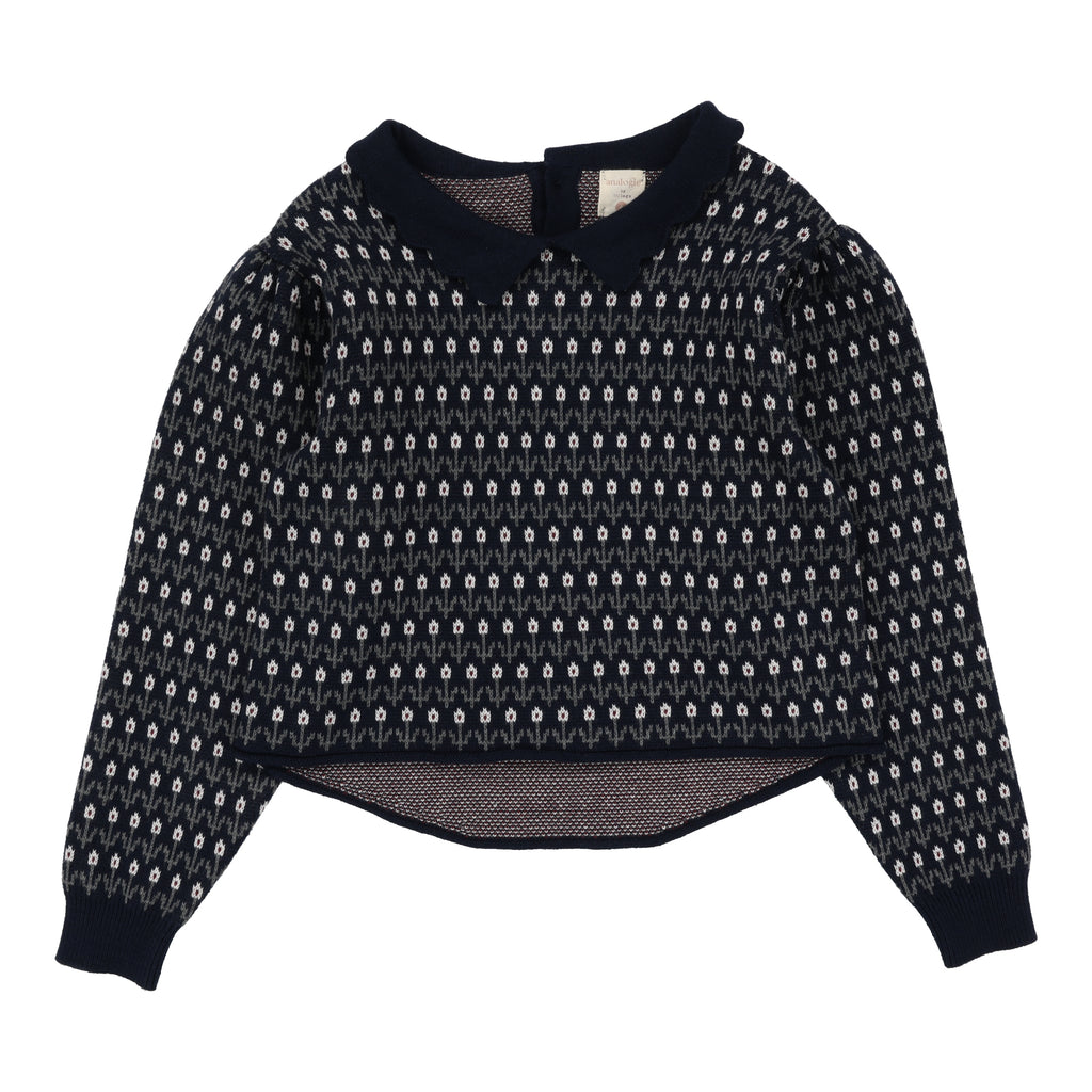 Analogie Floral Knit Sweater - FW25 -