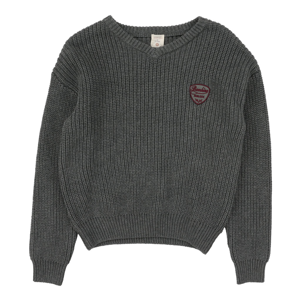 Analogie Knit V-Neck Sweater - FW25 -