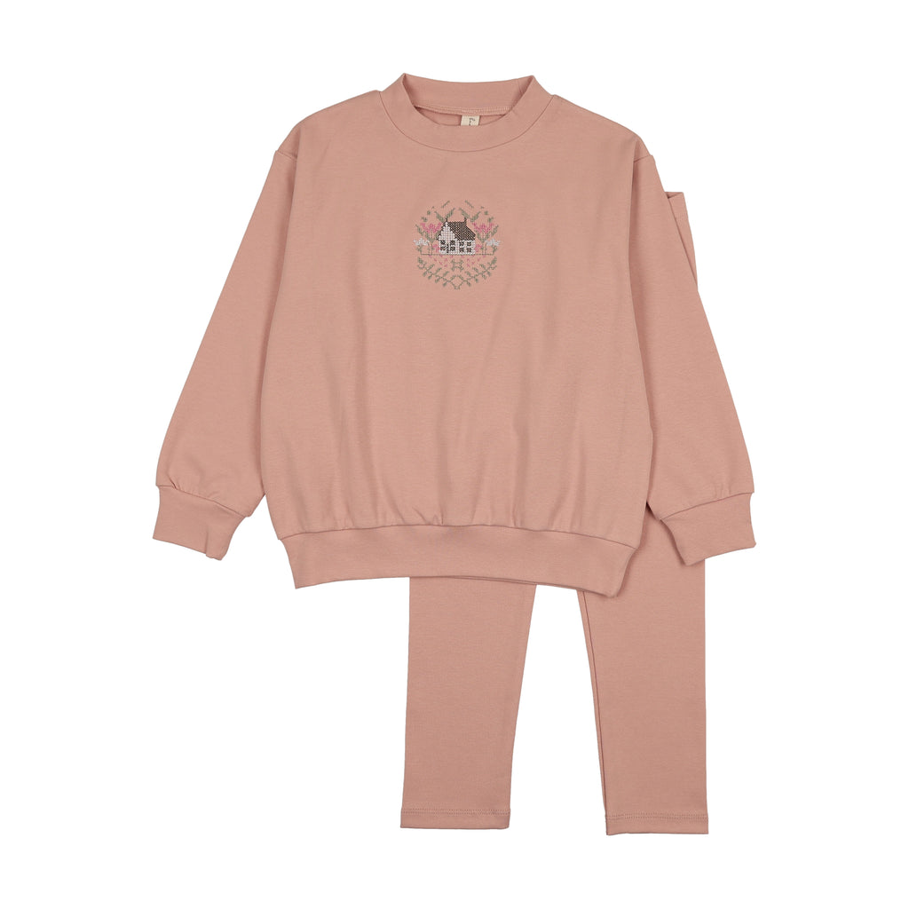 Bonjoy Dainty Stitch Sweatshirt Set - FW25 -