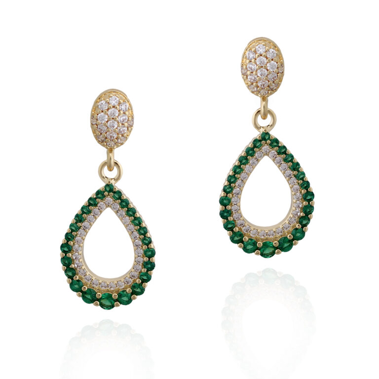 Cameo Collection Earrings - E5147-G-CZU