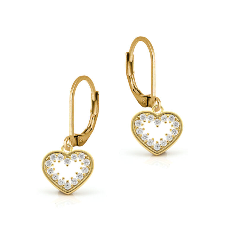 Cameo Collection Earrings - E5202-CZ-PL