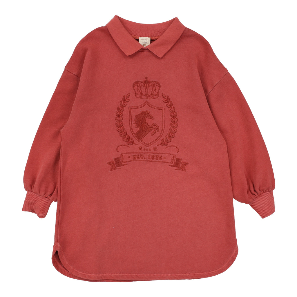 Analogie Emblem Sweatshirt Dress - FW25 -