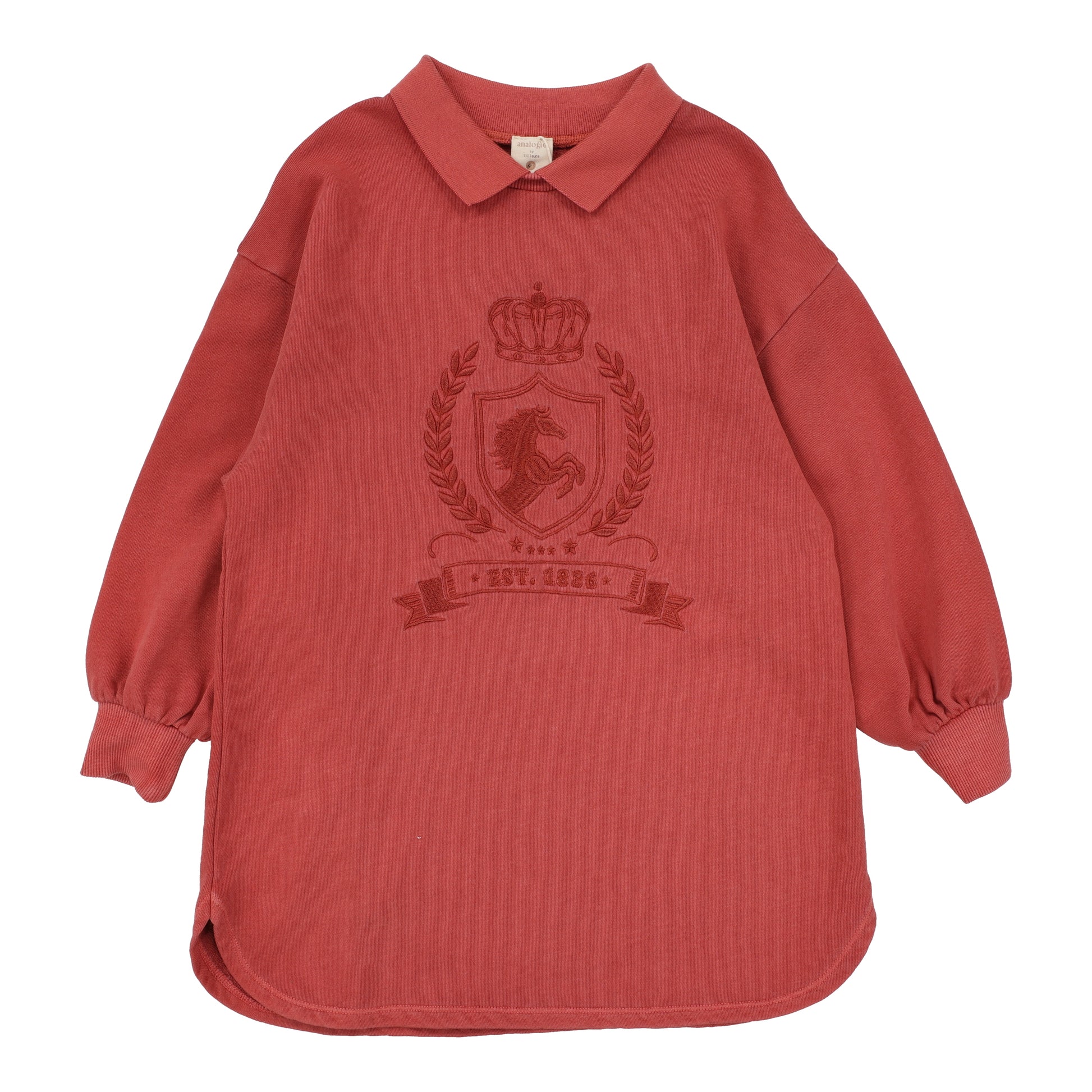 Analogie Emblem Sweatshirt Dress - FW25 -