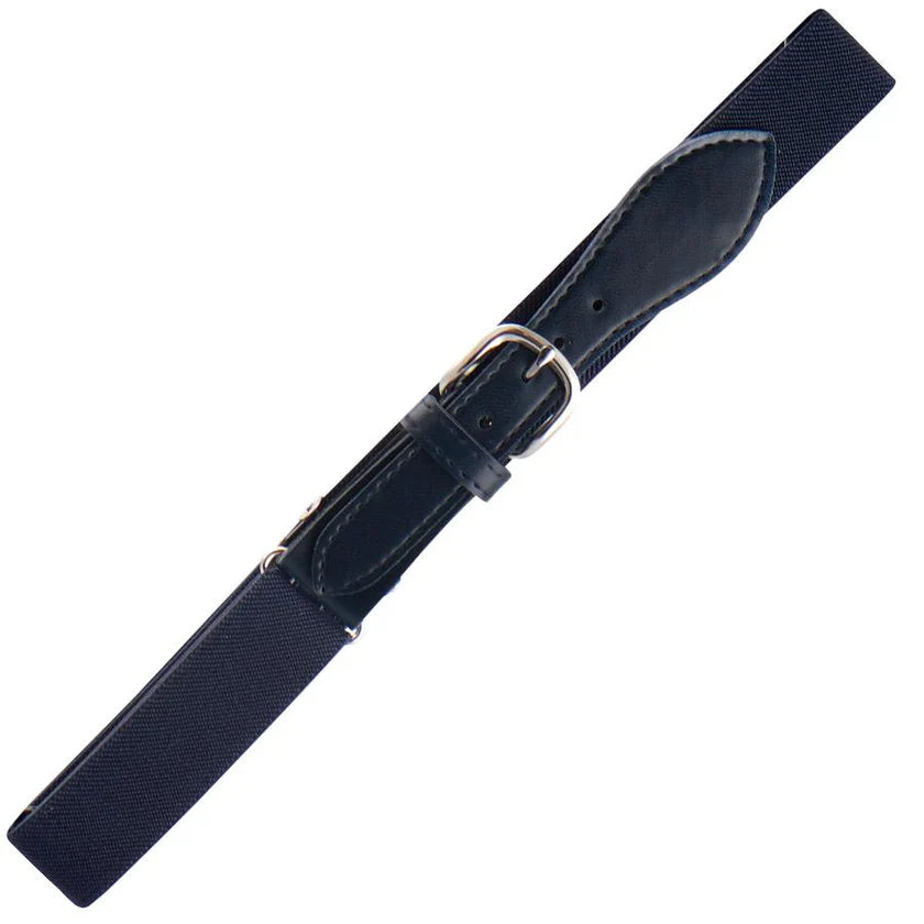 Fit Rite Kids Adjustable Elastic/ Leather Belt -