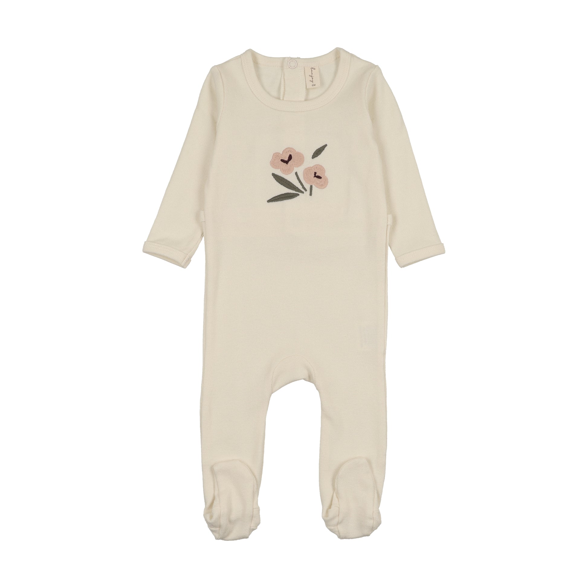 Bonjoy Embroidered Graphic Footie Set - FW25-