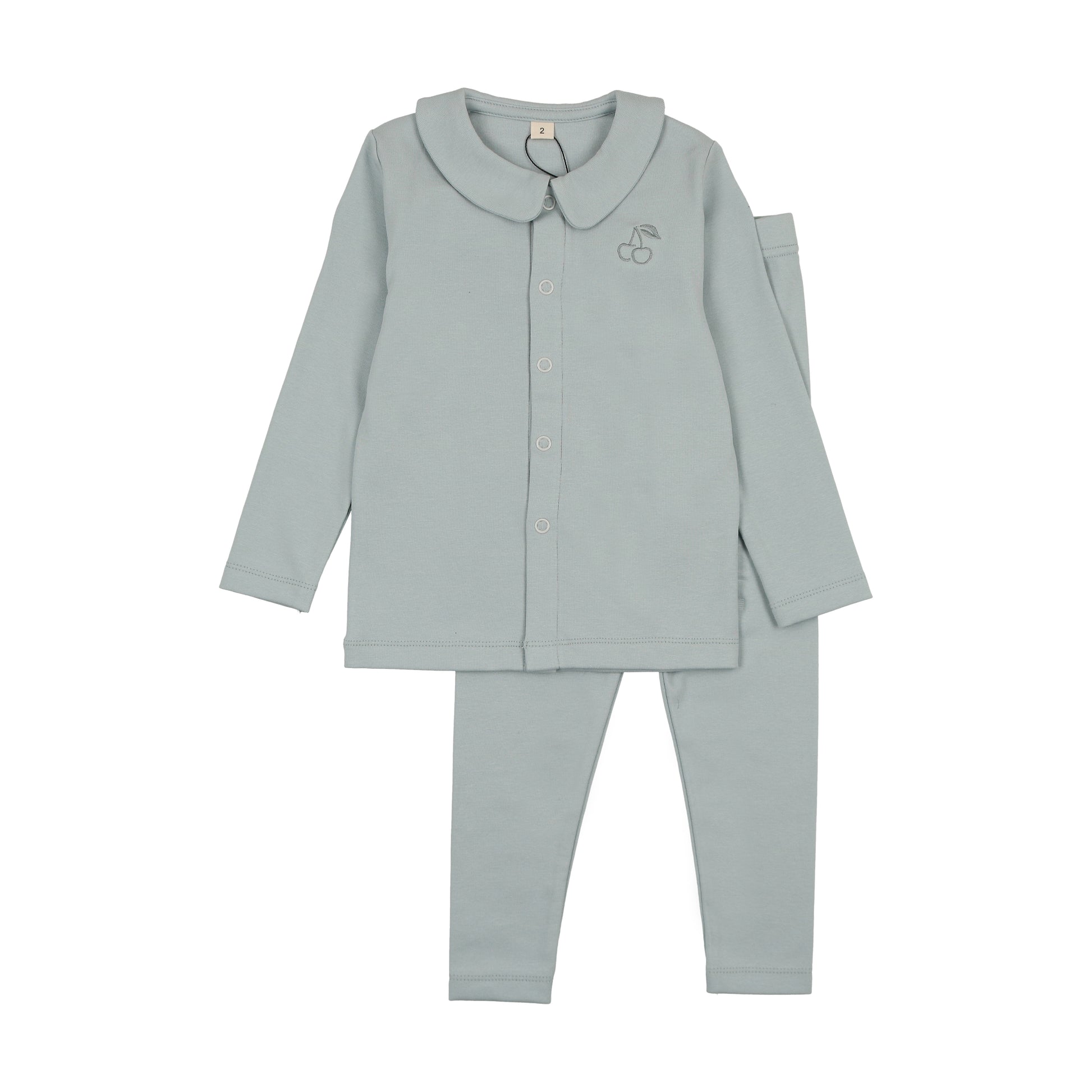 Bonjoy Embroidered Cherry Lounge Set - FW25 -