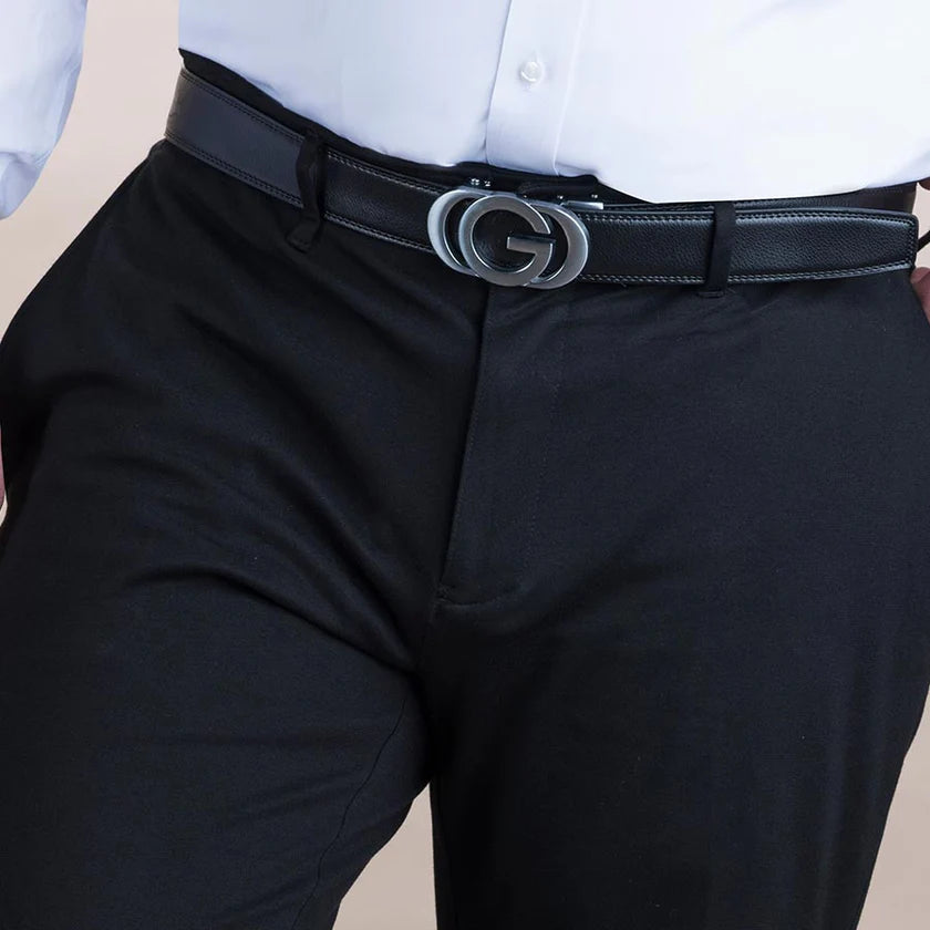 Enod Mens Dress Pants - 4 Way Stretch - Slim Fit - Low Crotch - SL031 -