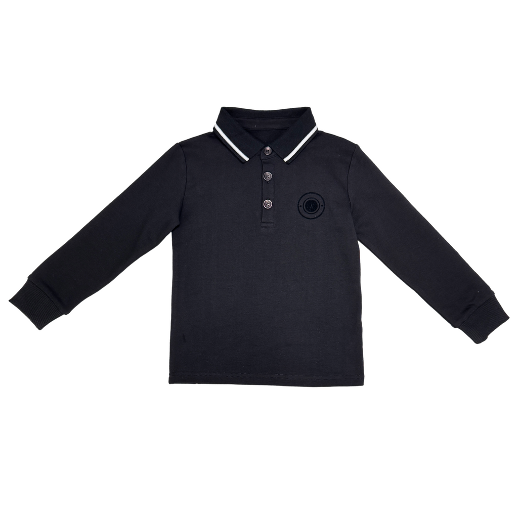 Jolie Enfants Velvet Logo Polo - FW25 - FB1141 -