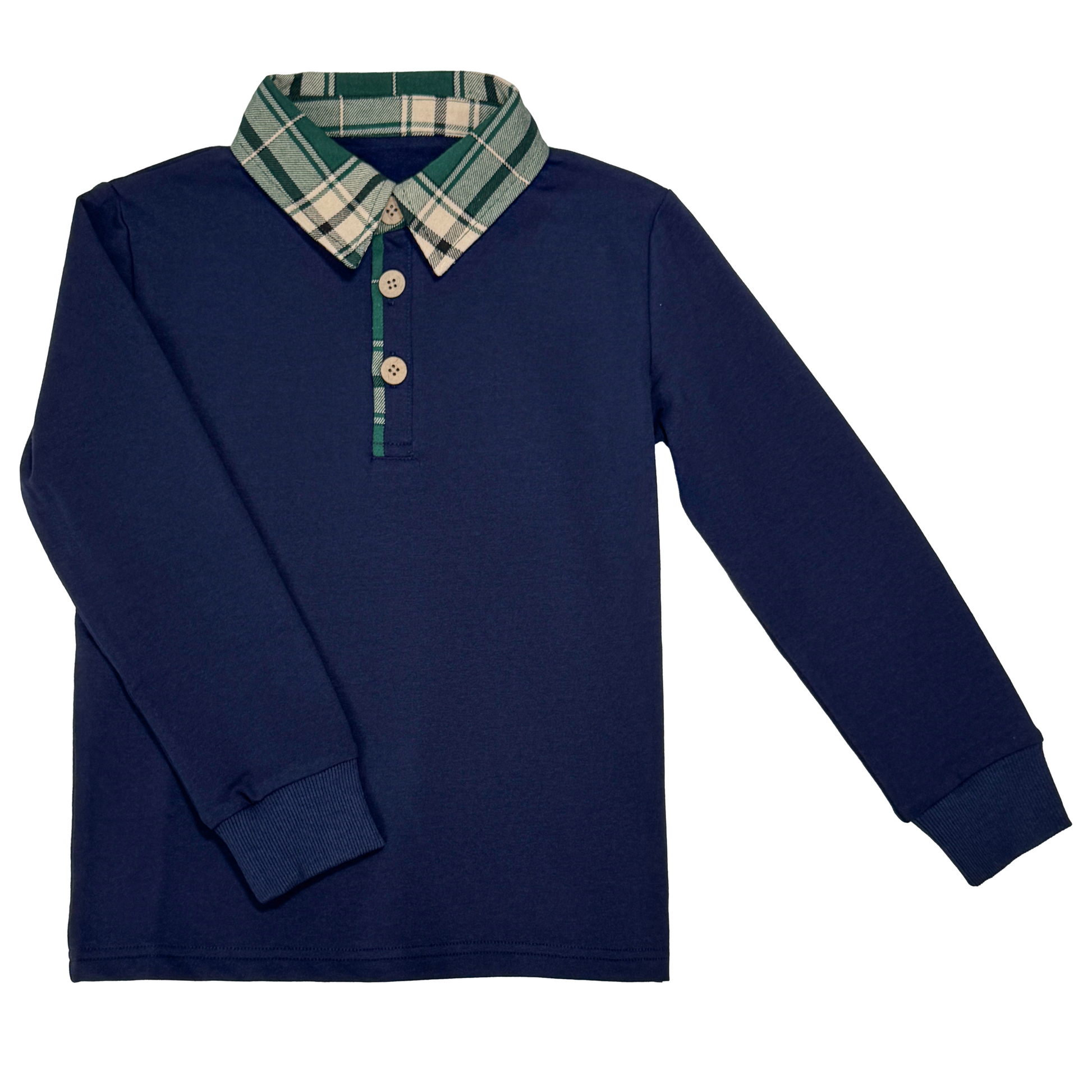 Jolie Enfants Plaid Polo - FW25 - FB1143 -