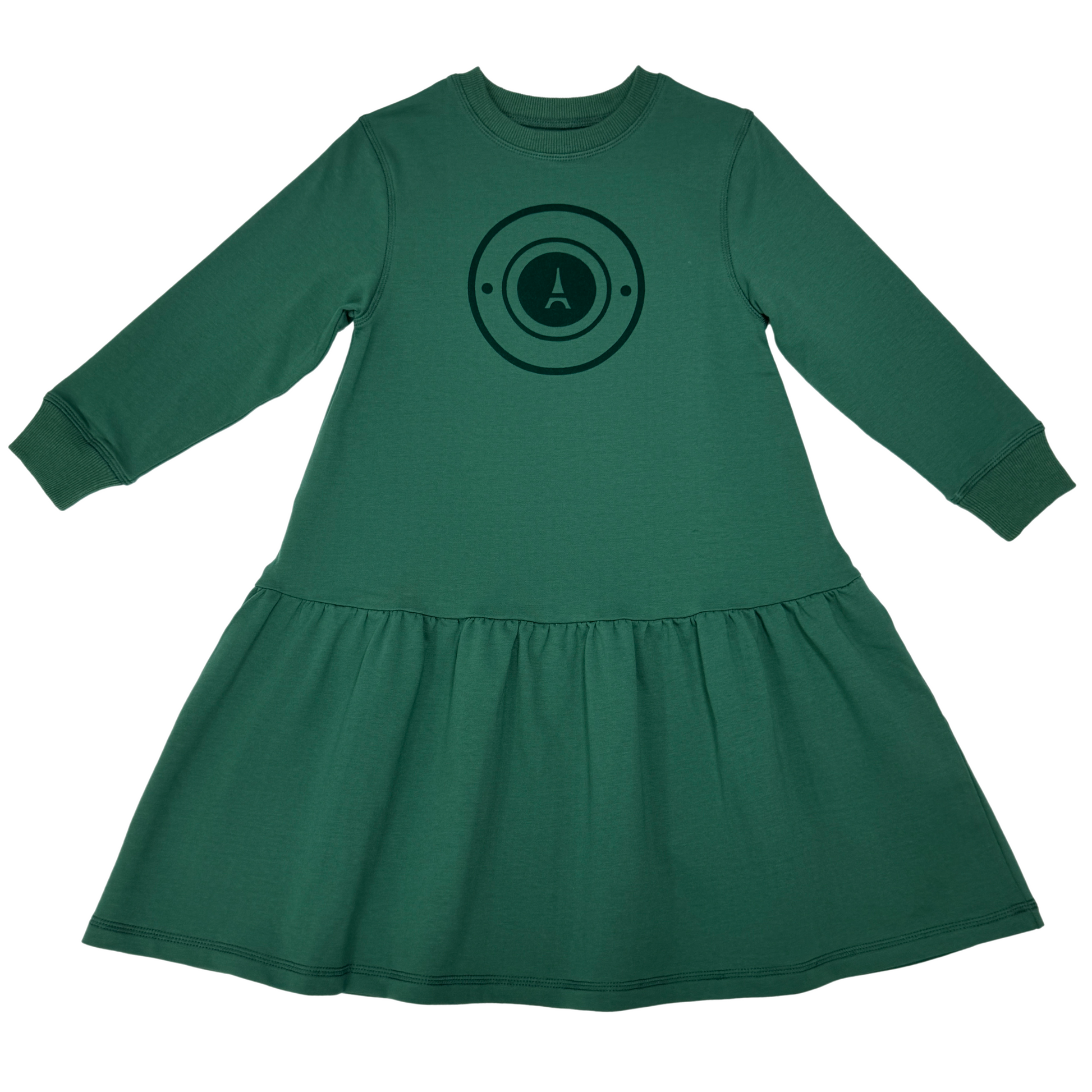 Jolie Enfants Velvet Logo Dress - FW25 - FB2341 -