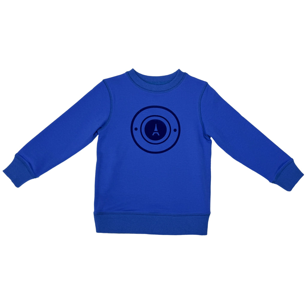 Jolie Enfants Velvet Logo Sweatshirt - FW25 - FB3141 -