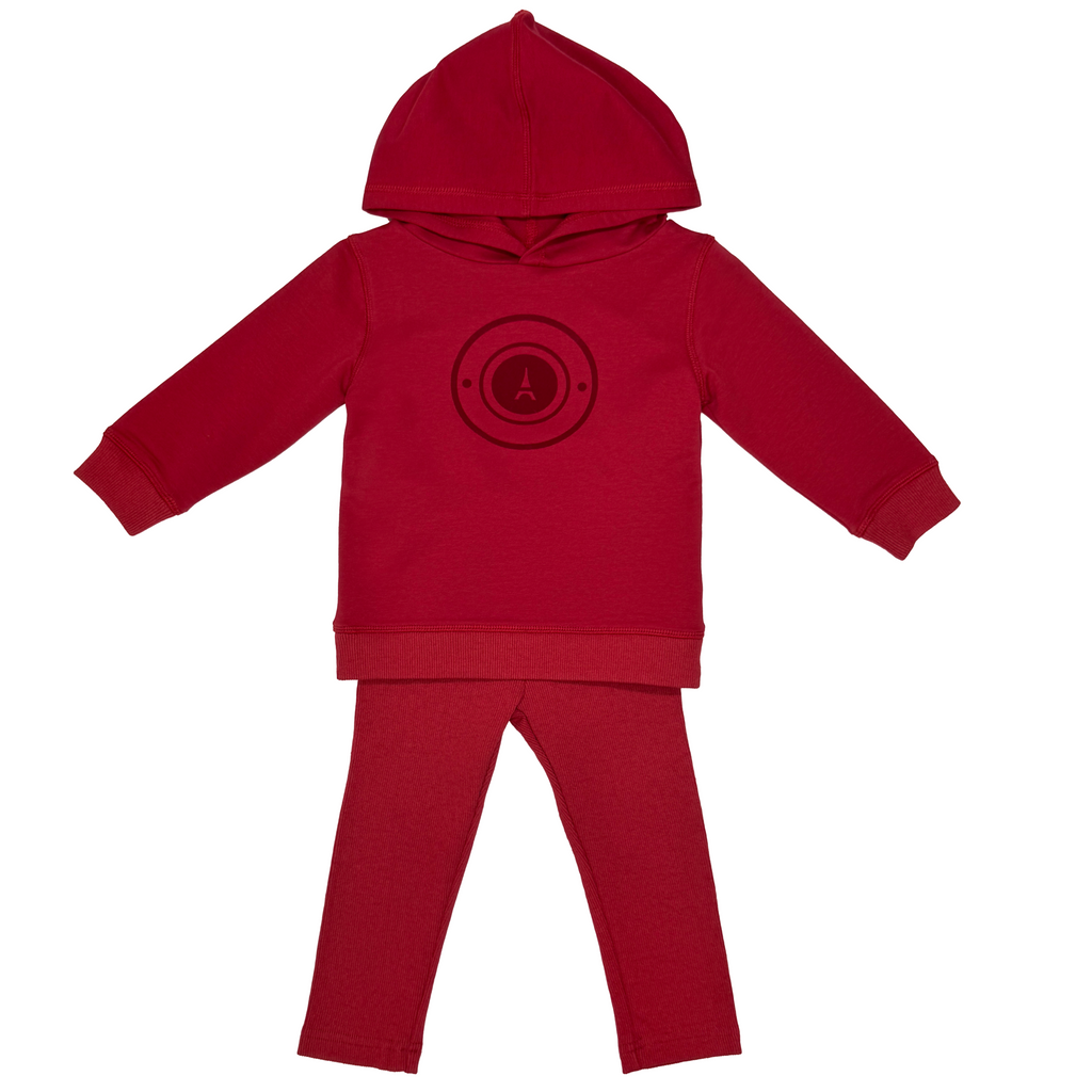 Jolie Enfants Velvet Logo 2-Piece Set - FB3941 - FW25  -