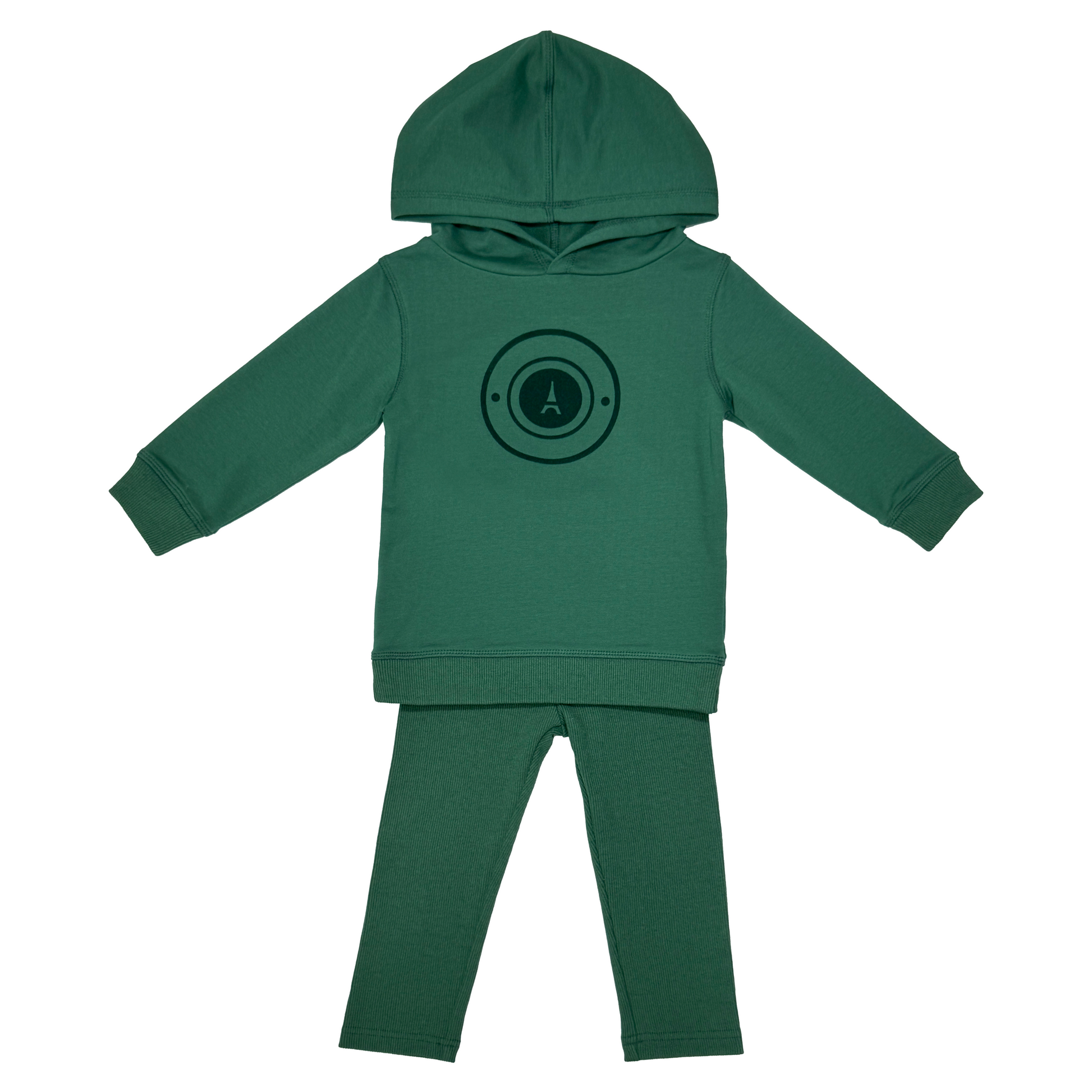 Jolie Enfants Velvet Logo 2-Piece Set - FB3941 - FW25  -