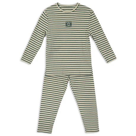 Bunny Love Striped Ribbed Pajamas - FW25 - FP2641 -