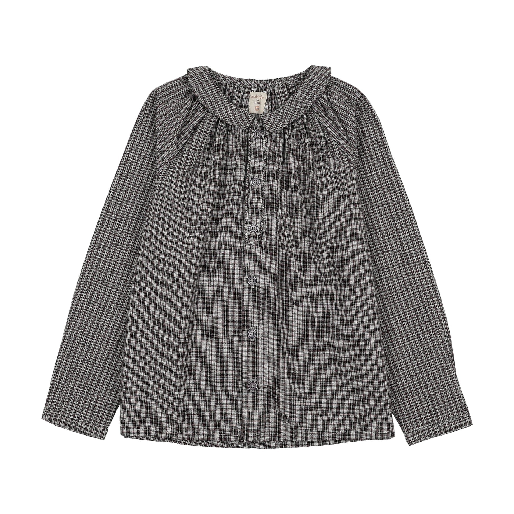 Analogie Plaid Edition Toddler Boys Shirt - FW26 -