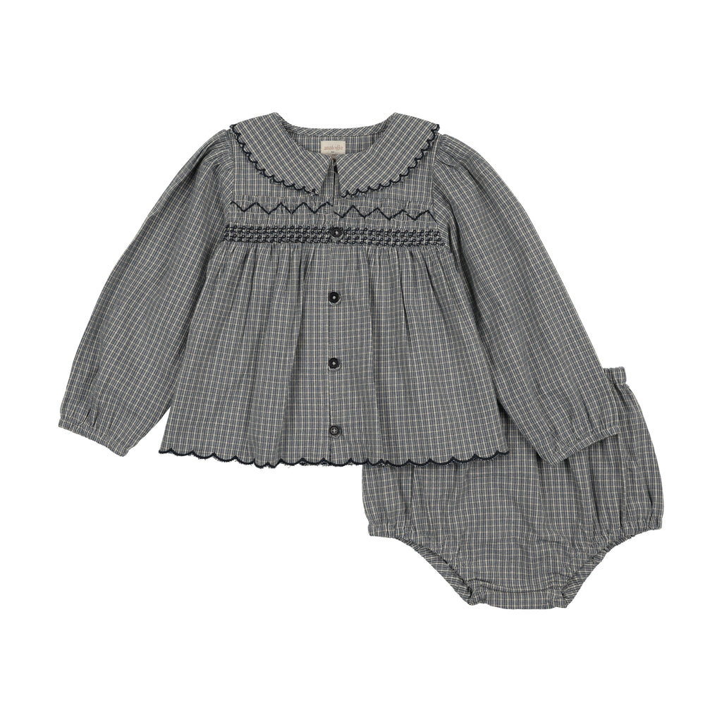 Analogie Plaid Edition Girls Toddler Set - FW26 -