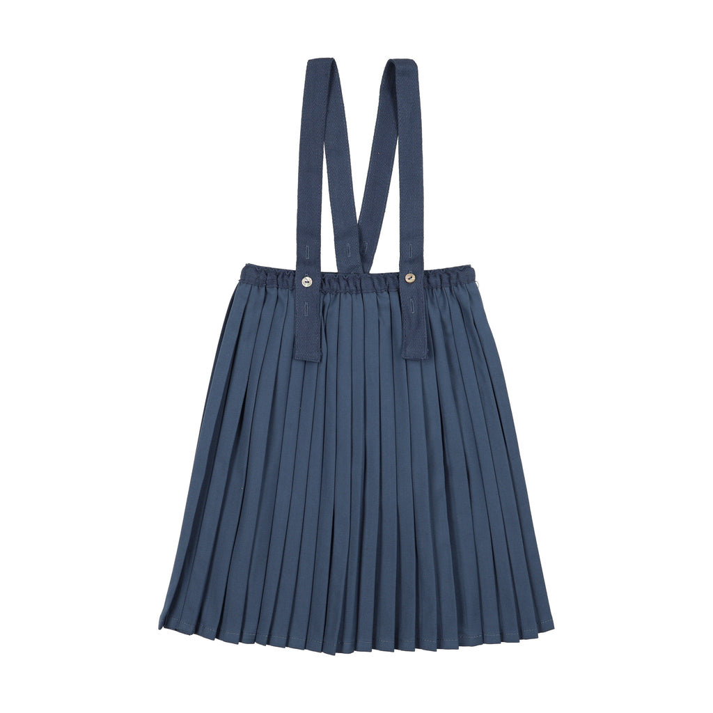 Analogie Knife Pleated Suspender Skirt - FW26 -